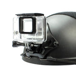 Adattatore base per casco Supporto fisso Hunting CS NVG Staffa per GoPro HERO9 Black /HERO8 Black /7/6/5/5 Session /4 Session /4/3+ /3/2/1, DJI Osmo Action, Xiaoyi e altre action cam, Upgraded Version, Classic Version