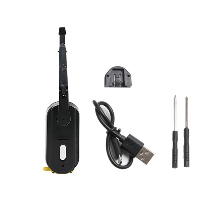 ARP005 Tergicristallo per casco di sicurezza universale per moto Tergicristallo USB impermeabile IP5, Universal Helmet Wiper