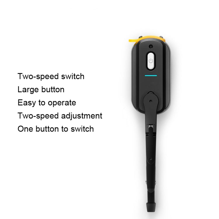 ARP005 Tergicristallo per casco di sicurezza universale per moto Tergicristallo USB impermeabile IP5, Universal Helmet Wiper
