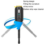 ARP005 Tergicristallo per casco di sicurezza universale per moto Tergicristallo USB impermeabile IP5, Universal Helmet Wiper
