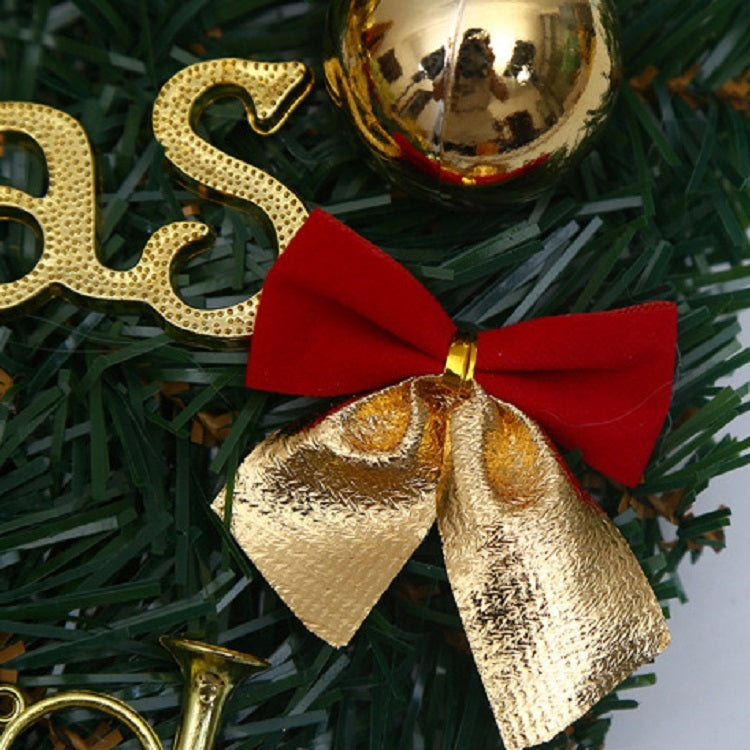 Decorazione natalizia Ghirlanda Ghirlanda Appesa alla porta in rattan, Red Flower, Double Clock, Chain, Gold, Double Bell Gift Pack, Poetry and Distant, Big Branch, Old Man, Big Branch, Snowman, Bulls, Swan, Lemon, Cotton