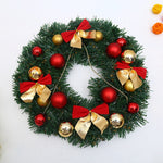 Decorazione natalizia Ghirlanda Ghirlanda Appesa alla porta in rattan, Red Flower, Double Clock, Chain, Gold, Double Bell Gift Pack, Poetry and Distant, Big Branch, Old Man, Big Branch, Snowman, Bulls, Swan, Lemon, Cotton