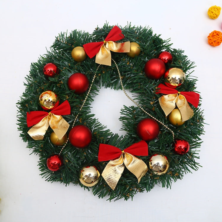 Decorazione natalizia Ghirlanda Ghirlanda Appesa alla porta in rattan, Red Flower, Double Clock, Chain, Gold, Double Bell Gift Pack, Poetry and Distant, Big Branch, Old Man, Big Branch, Snowman, Bulls, Swan, Lemon, Cotton