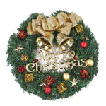 Decorazione natalizia Ghirlanda Ghirlanda Appesa alla porta in rattan, Red Flower, Double Clock, Chain, Gold, Double Bell Gift Pack, Poetry and Distant, Big Branch, Old Man, Big Branch, Snowman, Bulls, Swan, Lemon, Cotton