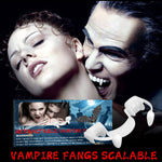 4 PCS Decorazione di Halloween Denti da vampiro Denti zombie retrattili, Confezione:, OPP, Plastic Box