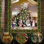 Decorazione da appendere alla porta del bar del centro commerciale in rattan da 270 cm in PVC, Rattan Mall Bar Door Hanging