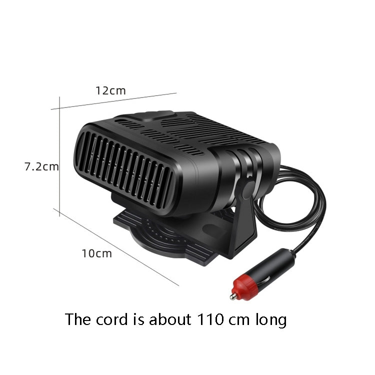 Riscaldatore per auto Vento freddo e caldo Sbrinamento e antineve, 12V Black, 24V Black