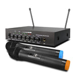 Microfono wireless Bluetooth con riverbero e ricevitore