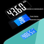 Bilance elettroniche intelligenti da 28 cm Bilance per la casa Bilance per il corpo, Battery, Charging