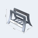 Oatsbasf 03671 Staffa di archiviazione per cellulare multifunzionale per tablet computer, Simple Version (Black), Simple Version (White), Deluxe Version (Silver), Deluxe Version (Gray)