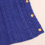 Zzsd0002 Sacco a pelo con bottoni in lana lavorato a maglia per bambini Autunno / Inverno Sacco a pelo per passeggino con coperta fotografica, Zzsd0002 Black, Zzsd0002 Beige, Zzsd0002 Sapphire, Zzsd0002 Cream White, Zzsd0002 Big Red, Zzsd0002 Dark Gray