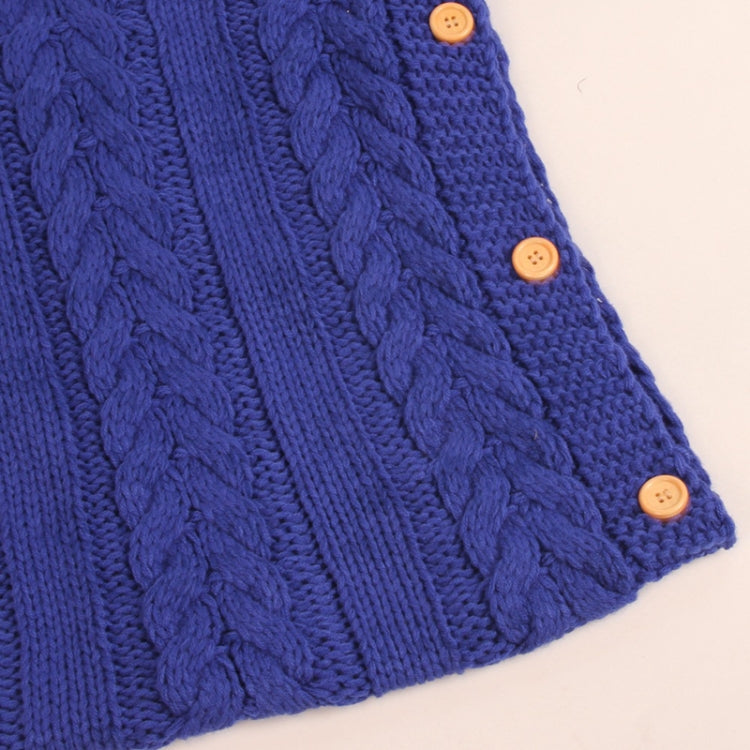 Zzsd0002 Sacco a pelo con bottoni in lana lavorato a maglia per bambini Autunno / Inverno Sacco a pelo per passeggino con coperta fotografica, Zzsd0002 Black, Zzsd0002 Beige, Zzsd0002 Sapphire, Zzsd0002 Cream White, Zzsd0002 Big Red, Zzsd0002 Dark Gray