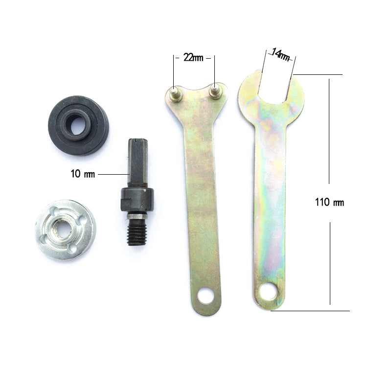 3 set di trapani elettrici a mano ad angolo variabile rettifica taglio lucidatura rettifica convertitore, 7 In 1, 8 In 1, 9 In 1