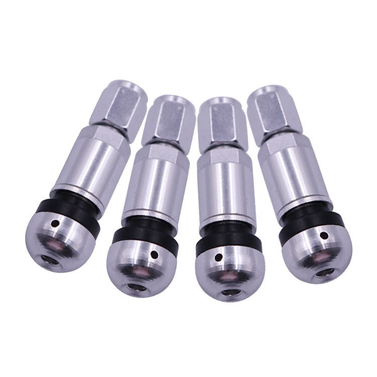 10 Set Ugello Aria Pneumatici Auto Mozzo Pneumatici Sottovuoto In Lega Di Alluminio Nucleo Valvola Pneumatici Auto Tipo Universale A Prova Di Esplosione, 10 Sets
