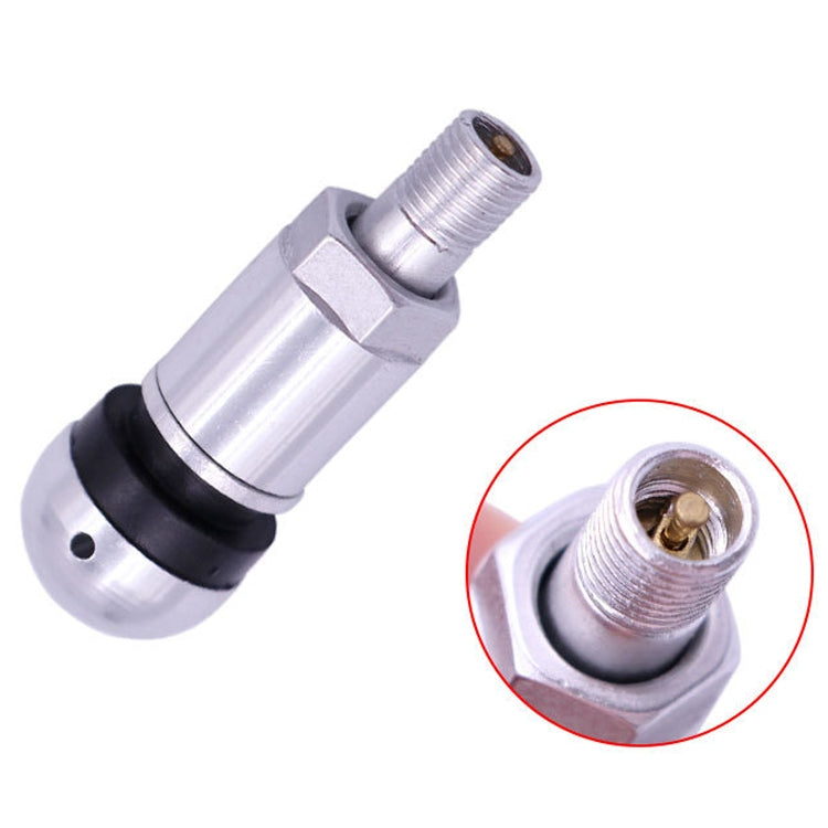 10 Set Ugello Aria Pneumatici Auto Mozzo Pneumatici Sottovuoto In Lega Di Alluminio Nucleo Valvola Pneumatici Auto Tipo Universale A Prova Di Esplosione, 10 Sets