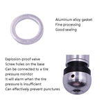 10 Set Ugello Aria Pneumatici Auto Mozzo Pneumatici Sottovuoto In Lega Di Alluminio Nucleo Valvola Pneumatici Auto Tipo Universale A Prova Di Esplosione, 10 Sets