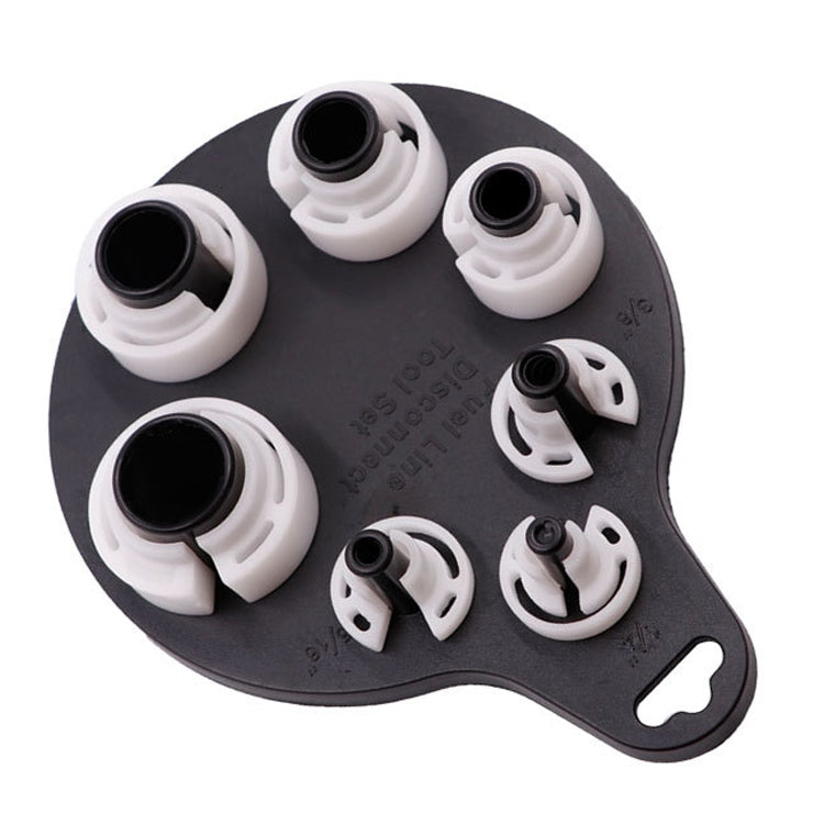 4 PCS Tracheer Strumento di riparazione dell'aria condizionata per automobili smontato dedicato, 7 In 1 Air Conditioning Repair Tool