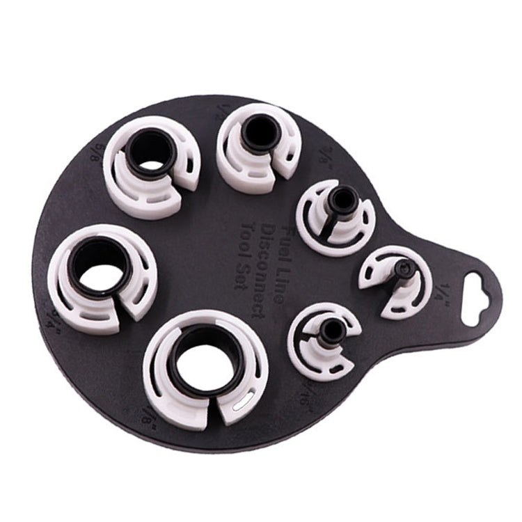 4 PCS Tracheer Strumento di riparazione dell'aria condizionata per automobili smontato dedicato, 7 In 1 Air Conditioning Repair Tool