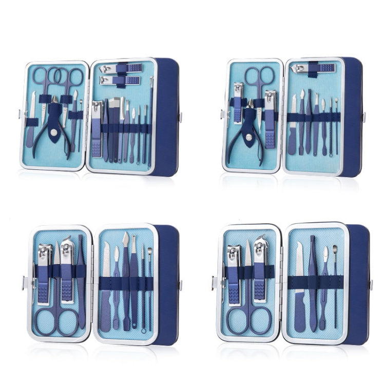 Set di tagliaunghie in acciaio inossidabile Set di strumenti per manicure per nail art, 2 Sets 7 In 1, 2 Sets 10 In 1, 12 In 1, 18 In 1