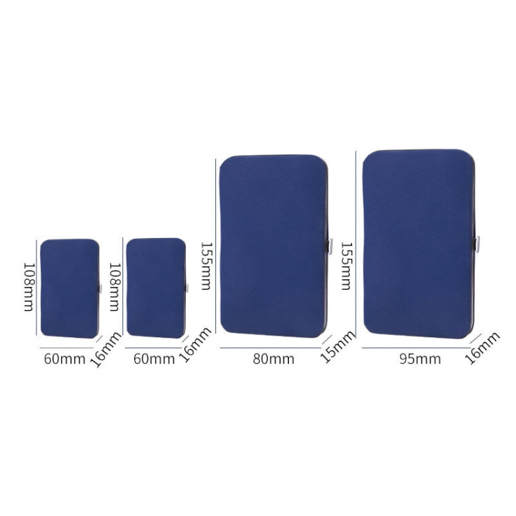 Set di tagliaunghie in acciaio inossidabile Set di strumenti per manicure per nail art, 2 Sets 7 In 1, 2 Sets 10 In 1, 12 In 1, 18 In 1