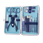Set di tagliaunghie in acciaio inossidabile Set di strumenti per manicure per nail art, 2 Sets 7 In 1, 2 Sets 10 In 1, 12 In 1, 18 In 1