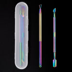 Set 3 utensili rimozione unghie in acciaio inox 16cm