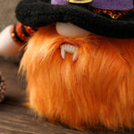 Forniture decorative di Halloween Brillante bambola senza volto, Orange, Purple