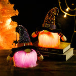 Forniture decorative di Halloween Brillante bambola senza volto, Orange, Purple