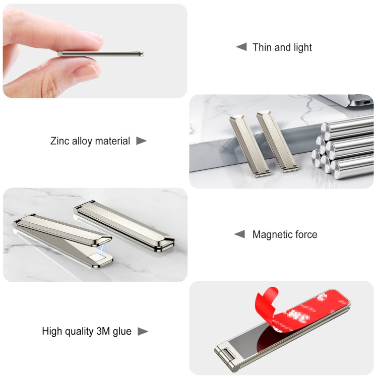 Supporto portacellulare adesivo magnetico regolabile