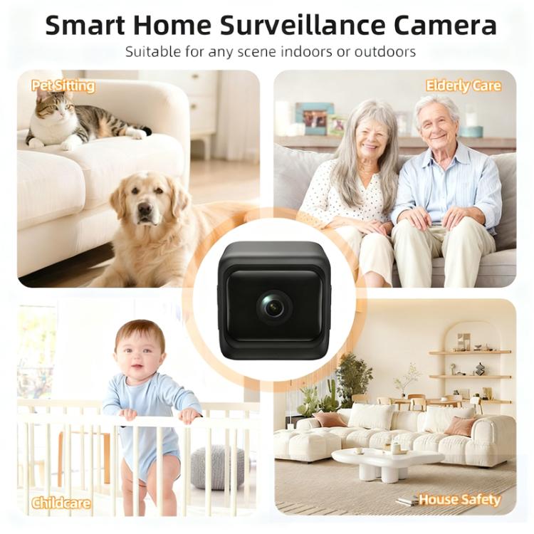 Mini telecamera wireless alimentata a batteria, W11 White, W11 Black