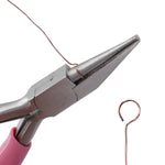 Pinze per avvolgimento mini filo da 5 pollici Pinze per gioielli Pinze per utensili a becchi semitondi semi-incassati, 1-section