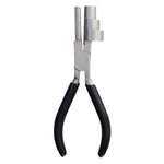 3 in 1 Pinze a becchi tondi a bocca piatta da 6 pollici Mini pinze per gioielli fai-da-te Pinze a carica manuale, 3-section