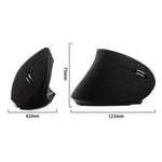 JS-5D 6 Tasti 2.4G Mouse verticale ergonomico Mouse di ricarica wireless transfrontaliero