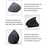 JS-5D 6 Tasti 2.4G Mouse verticale ergonomico Mouse di ricarica wireless transfrontaliero