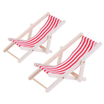 2 PZ 1:12 Beach Lounge Chair Simulation Model Outdoor Beach Scene Shooting Puntelli possono essere piegati, Beach Lounge Chair(Red), Beach Lounge Chair(Purple), Beach Lounge Chair(Yellow), Beach Lounge Chair(Sky Blue), Beach Lounge Chair(Royal Blue)