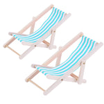 2 PZ 1:12 Beach Lounge Chair Simulation Model Outdoor Beach Scene Shooting Puntelli possono essere piegati, Beach Lounge Chair(Red), Beach Lounge Chair(Purple), Beach Lounge Chair(Yellow), Beach Lounge Chair(Sky Blue), Beach Lounge Chair(Royal Blue)