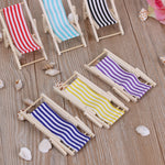 2 PZ 1:12 Beach Lounge Chair Simulation Model Outdoor Beach Scene Shooting Puntelli possono essere piegati, Beach Lounge Chair(Red), Beach Lounge Chair(Purple), Beach Lounge Chair(Yellow), Beach Lounge Chair(Sky Blue), Beach Lounge Chair(Royal Blue)