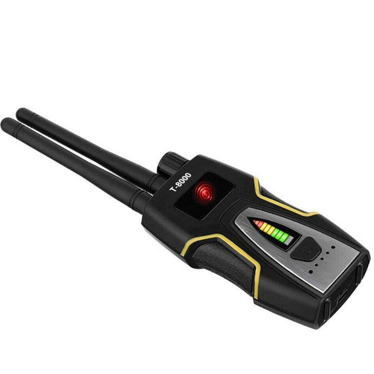Rilevatore di segnale wireless T8000 Posizione di difesa GPS Trovare fotocamera Strumento di rilevamento anti-tracciamento anti-candido