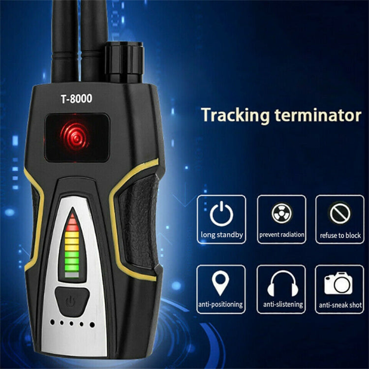Rilevatore segnale wireless T8000 anti-tracciamento GPS