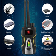 Rilevatore di segnale wireless T8000 Posizione di difesa GPS Trovare fotocamera Strumento di rilevamento anti-tracciamento anti-candido