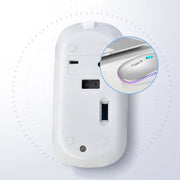 Y20 4 tasti bagliore colorato ricarica mouse muto gioco per notebook mouse wireless, 2.4G Version (Black), 2.4G Version (Blue), 2.4G Version (Green), 2.4G Version (Silver), 2.4G Version (White), 2.4G Version (Pink), 2.4G Version (Gold)                 ...