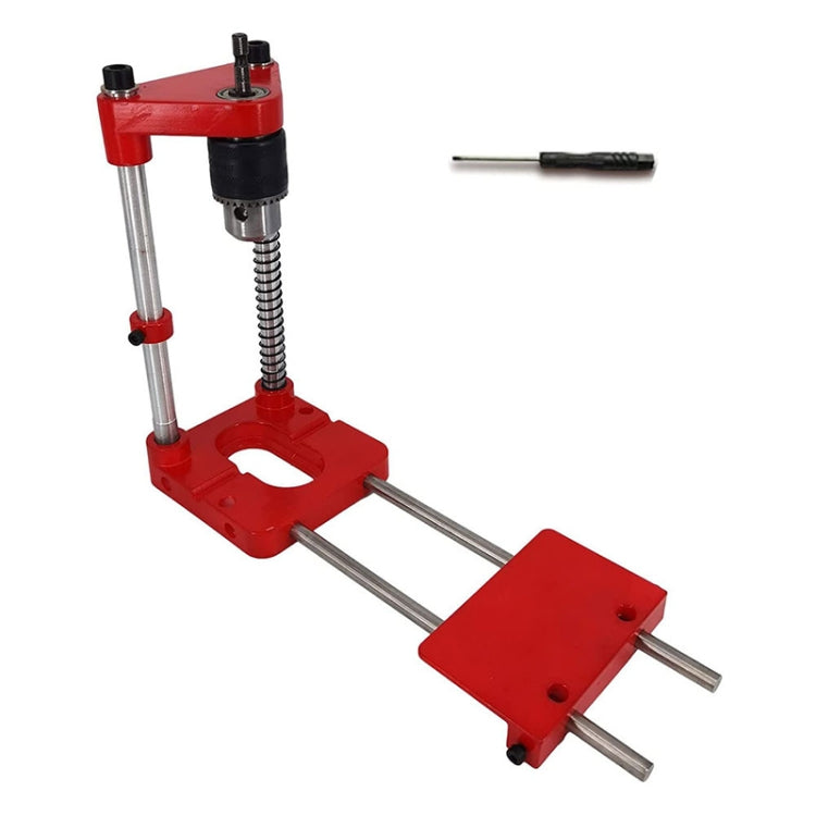 Posizionamento accurato Trapano per cintura Trapano per legno Strumento per localizzatore per la lavorazione del legno, stile:, Plastic (Red), Metal  (Red), Plastic  (Black), Metal (Black)