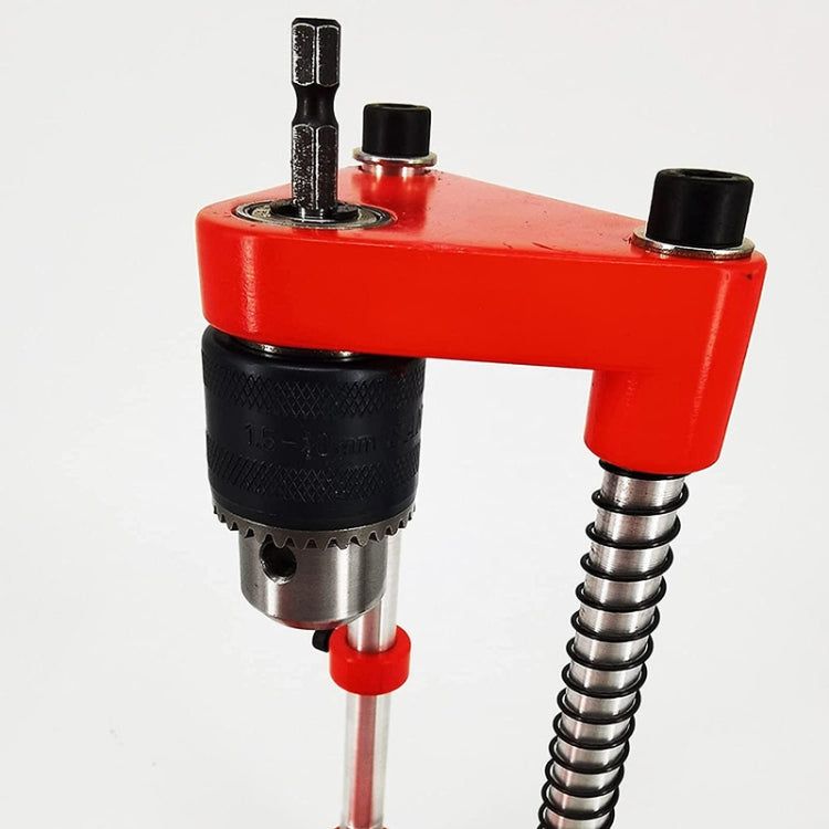 Posizionamento accurato Trapano per cintura Trapano per legno Strumento per localizzatore per la lavorazione del legno, stile:, Plastic (Red), Metal  (Red), Plastic  (Black), Metal (Black)