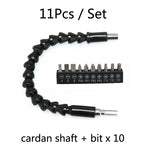 Set di punte per manicotti di accoppiamento universali per trapano elettrico da 2 set Set di accessori per trapano elettrico con albero flessibile multifunzionale, stile:, 11 PCS / Set, 20 PCS / Set, 32 PCS / Set
