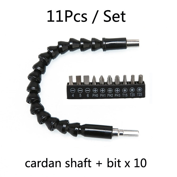 Set di punte per manicotti di accoppiamento universali per trapano elettrico da 2 set Set di accessori per trapano elettrico con albero flessibile multifunzionale, stile:, 11 PCS / Set, 20 PCS / Set, 32 PCS / Set