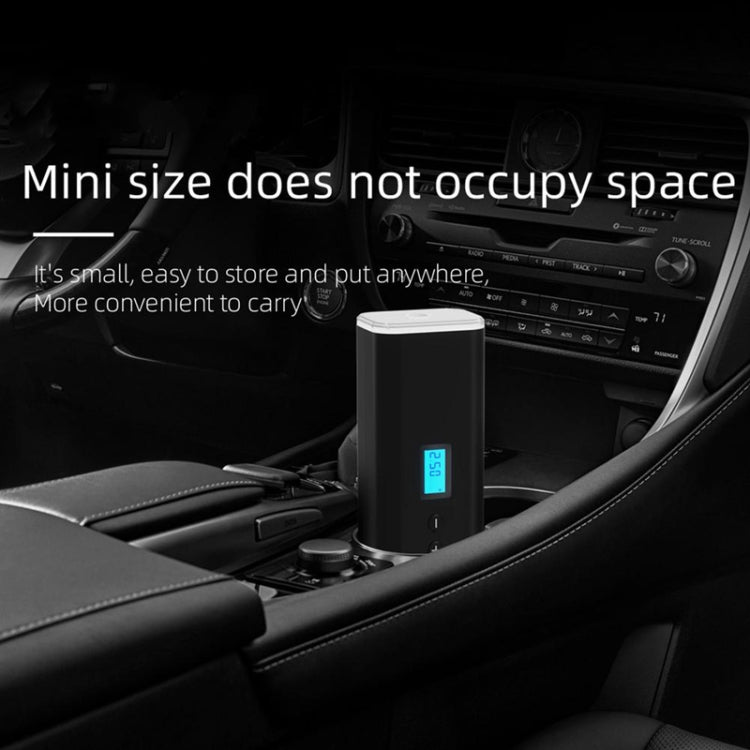 H68 Mini pompa di gonfiaggio per auto intelligente wireless portatile Pompa di aria per pneumatici multifunzionale portatile, H68 Wireless