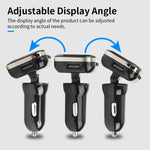 Q3 Mini accendisigari Sistema di monitoraggio della pressione dei pneumatici wireless per auto TPMS Pneumatico di tensione della temperatura dell'auto, Car Temperature Voltage Tire