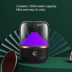 HX-930 Camera da letto domestica Specchio rotondo Olio essenziale Aromaterapia Macchina Umidificatore spray idratante atomizzazione