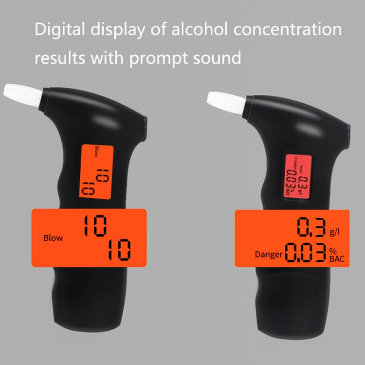 AT-65S Tester per alcol portatile portatile Fine tester digitale ubriaco fisso, AT-65S