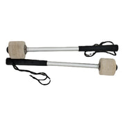 Accessori per percussioni Bacchette antiscivolo in feltro di lana in acciaio inossidabile Esercitati a suonare i martelli della grancassa, Drum Hammers